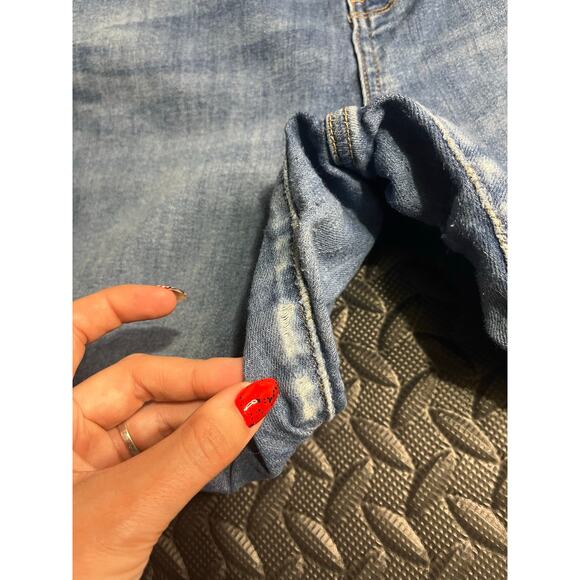 American Eagle Next Level Stretch Jeans Women’s Size 16 Short Blue Denim Skinny - Picture 5 of 7